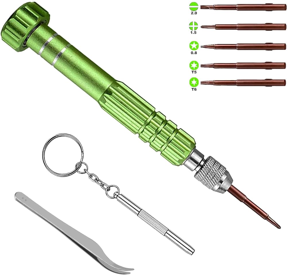 5-in-1 Eyeglass Repair Kit, 3in1 Multifunctional Small Screwdriver Set, Phone Repair Kit